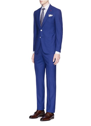 Figure View - Click To Enlarge - ISAIA - 'Gregory' check plaid wool suit