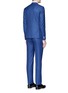 Front View - Click To Enlarge - ISAIA - 'Cortina' pinstripe wool suit