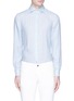 Main View - Click To Enlarge - ISAIA - 'Como' leaf print linen shirt