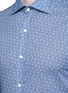 Detail View - Click To Enlarge - ISAIA - 'Como' coral dot print shirt