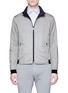 Main View - Click To Enlarge - ARMANI COLLEZIONI - Reversible crinkled jacket