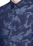 Detail View - Click To Enlarge - ARMANI COLLEZIONI - Camouflage print poplin shirt