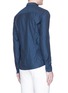 Back View - Click To Enlarge - ARMANI COLLEZIONI - Confetti jacquard slim fit shirt