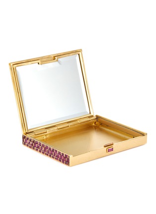Figure View - Click To Enlarge - PALAIS ROYAL - Van Cleef and Arpels ruby gold compact