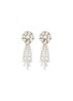 Main View - Click To Enlarge - PALAIS ROYAL - Van Cleef and Arpels diamond platinum earrings