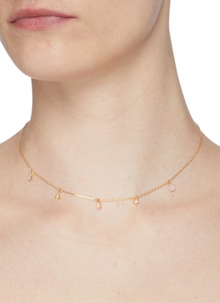 Figure View - Click To Enlarge - GIRLS CREW - 'Bubblegum Dangle' necklace