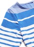 Detail View - Click To Enlarge - VITAMIN A - 'Cannes' stripe cropped rashguard