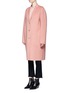 Front View - Click To Enlarge - ACNE STUDIOS - 'Avalon Doublé' wool-cashmere long coat