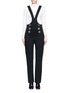 Main View - Click To Enlarge - CHLOÉ - Button virgin wool dungarees