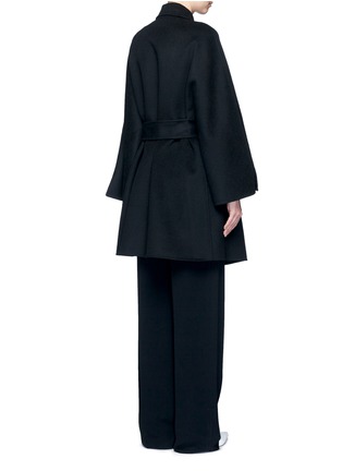 Back View - Click To Enlarge - MS MIN - Belted wool coat