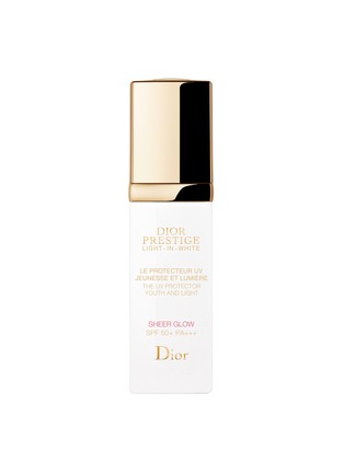 Main View - Click To Enlarge - DIOR BEAUTY - Prestige Light-in-white The UV Protector Youth and Light Sheer Glow SPF50+ Pa+++ 30ml