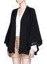 Front View - Click To Enlarge - CHLOÉ - Tassel cotton-wool cardigan
