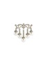 Main View - Click To Enlarge - TUKKA - Victorian' Diamond pearl gold silver brooch