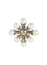 Figure View - Click To Enlarge - TUKKA - Victorian' Diamond pearl gold silver brooch