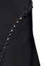 Detail View - Click To Enlarge - ALEXANDER WANG - Laced cutout knit dress