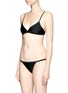 Figure View - Click To Enlarge - MATTEAU - 'The Tri Crop' bikini top