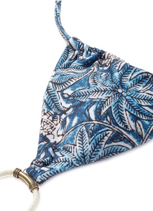 Detail View - Click To Enlarge - VIX - 'Jakarta Thai' print triangle bikini top