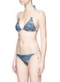 Figure View - Click To Enlarge - VIX - 'Jakarta Thai' print triangle bikini top
