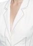 Detail View - Click To Enlarge - STELLA MCCARTNEY - Contrast stitching jacket