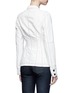 Back View - Click To Enlarge - STELLA MCCARTNEY - Contrast stitching jacket