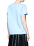 Back View - Click To Enlarge - MARC JACOBS - x MTV Sequin logo embroidered bonded T-shirt
