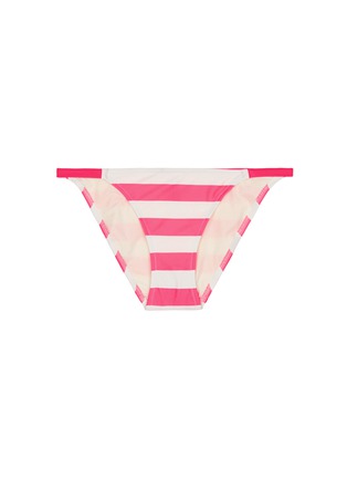 Main View - Click To Enlarge - SOLID & STRIPED - 'Morgan' stripe bikini bottoms