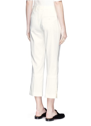 Back View - Click To Enlarge - 3.1 PHILLIP LIM - Cotton blend cropped kick flare pants