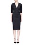 Main View - Click To Enlarge - VICTORIA BECKHAM - Microbrush bonded woven dress