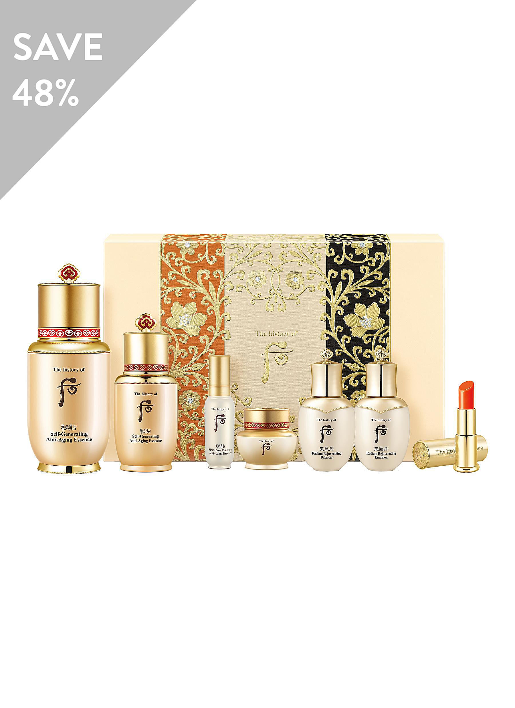 history of whoo product lines
