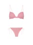 Main View - Click To Enlarge - OSÉREE - Shine' push up scallop detail bikini set