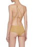 Back View - Click To Enlarge - OSÉREE - Lumière' faux pearl embellished bikini set