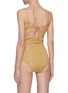 Back View - Click To Enlarge - OSÉREE - Lumière' balconette bra top one piece swimsuit