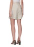 Back View - Click To Enlarge - LOW CLASSIC - Half turn up relaxed shorts