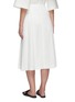 Back View - Click To Enlarge - LOW CLASSIC - Pocket detail pleated midi skirt