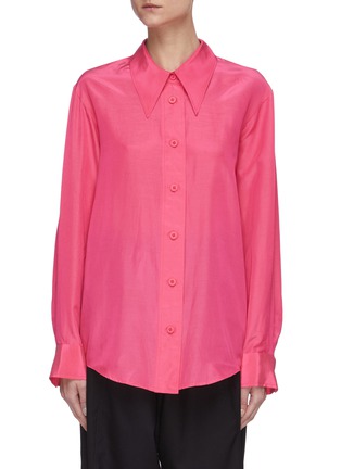 Main View - Click To Enlarge - LOW CLASSIC - Oxford shirt
