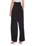 Back View - Click To Enlarge - LOW CLASSIC - Belted paper bag suiting pants