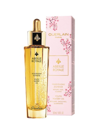 Main View - Click To Enlarge - GUERLAIN - Cherry Blossoms Limited Collection Abeille Royale Youth Watery Oil 50ml