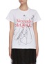 Main View - Click To Enlarge - ALEXANDER MCQUEEN - Dancing girls print T-shirt