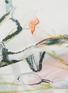 Detail View - Click To Enlarge - ALEXANDER MCQUEEN - Floral print handkerchief hem sleeveless silk dress