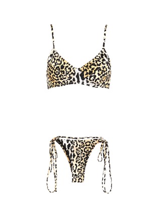 Main View - Click To Enlarge - REINA OLGA - Sophia' leopard print bikini set