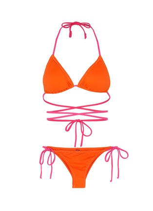 Main View - Click To Enlarge - REINA OLGA - 'Miami' multi strap bikini set