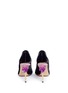 Back View - Click To Enlarge - CHARLOTTE OLYMPIA - 'Cosmic Bacall' velvet pumps