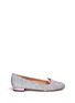 Main View - Click To Enlarge - CHARLOTTE OLYMPIA - 'Kitty' glitter flats