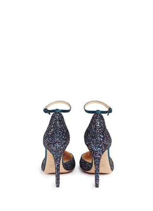 Back View - Click To Enlarge - CHARLOTTE OLYMPIA - 'Twilight Princess' holographic effect star glitter pumps