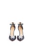 Front View - Click To Enlarge - CHARLOTTE OLYMPIA - 'Twilight Princess' holographic effect star glitter pumps