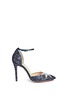 Main View - Click To Enlarge - CHARLOTTE OLYMPIA - 'Twilight Princess' holographic effect star glitter pumps
