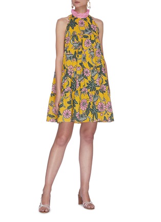 Figure View - Click To Enlarge - RHODE RESORT - Billy' floral print halter dress