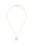 Main View - Click To Enlarge - ROBERTO COIN - 'Princess Flower' diamond 18k rose gold necklace