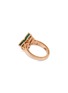 Figure View - Click To Enlarge - ROBERTO COIN - 'Princess Flower' diamond malachite 18k rose gold ring