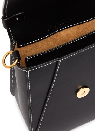 Detail View - Click To Enlarge - JW ANDERSON - Anchor embroidered felt tote bag